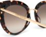 Isabel Marant Eyewear Zonnebril met cat-eye montuur Bruin - Thumbnail 3