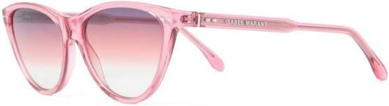 Isabel Marant Eyewear Zonnebril met cat-eye montuur Roze