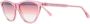 Isabel Marant Eyewear Zonnebril met cat-eye montuur Roze - Thumbnail 2