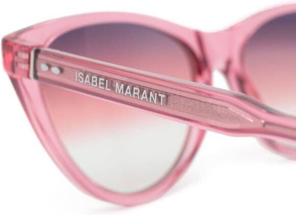 Isabel Marant Eyewear Zonnebril met cat-eye montuur Roze