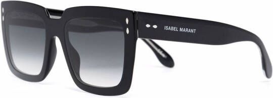 Isabel Marant Eyewear Zonnebril met cat-eye montuur Zwart