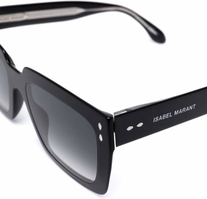 Isabel Marant Eyewear Zonnebril met cat-eye montuur Zwart