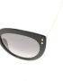 Isabel Marant Eyewear Zonnebril met rond montuur Zwart - Thumbnail 3
