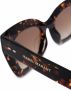 Isabel Marant Eyewear Zonnebril met schildpadschild design Bruin - Thumbnail 3