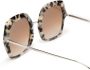 Isabel Marant Eyewear Zonnebril met schildpadschild design Bruin - Thumbnail 3
