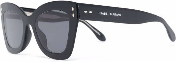 Isabel Marant Eyewear Zonnebril met schildpadschild design Zwart