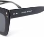 Isabel Marant Eyewear Zonnebril met schildpadschild design Zwart - Thumbnail 2