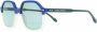 Isabel Marant Eyewear Zonnebril met vierkant montuur Blauw - Thumbnail 1