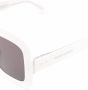 Isabel Marant Eyewear Zonnebril met vierkant montuur Wit - Thumbnail 3