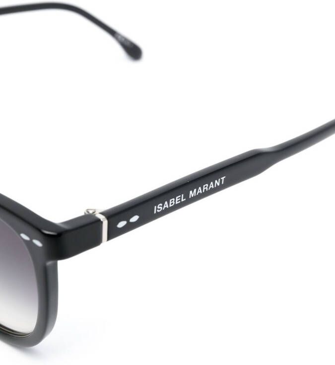 Isabel Marant Eyewear Zonnebril met vierkant montuur Zwart