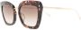 Isabel Marant Eyewear Zonnebril met vlinder montuur Bruin - Thumbnail 2