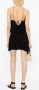 ISABEL MARANT Mini-jurk met watervalhals Zwart - Thumbnail 3