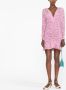 ISABEL MARANT Mini-jurk met bloemenprint Roze - Thumbnail 2