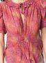 ISABEL MARANT Gedrapeerde blouse Rood - Thumbnail 5