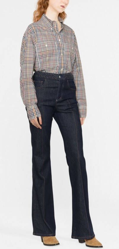 ISABEL MARANT Geruite blouse Veelkleurig