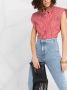 ISABEL MARANT Gestreepte blouse Rood - Thumbnail 5