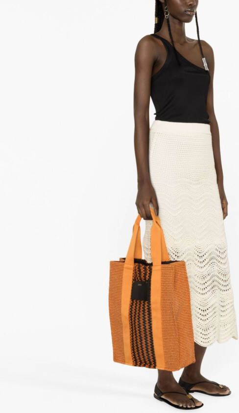 ISABEL MARANT Aruba shopper Oranje