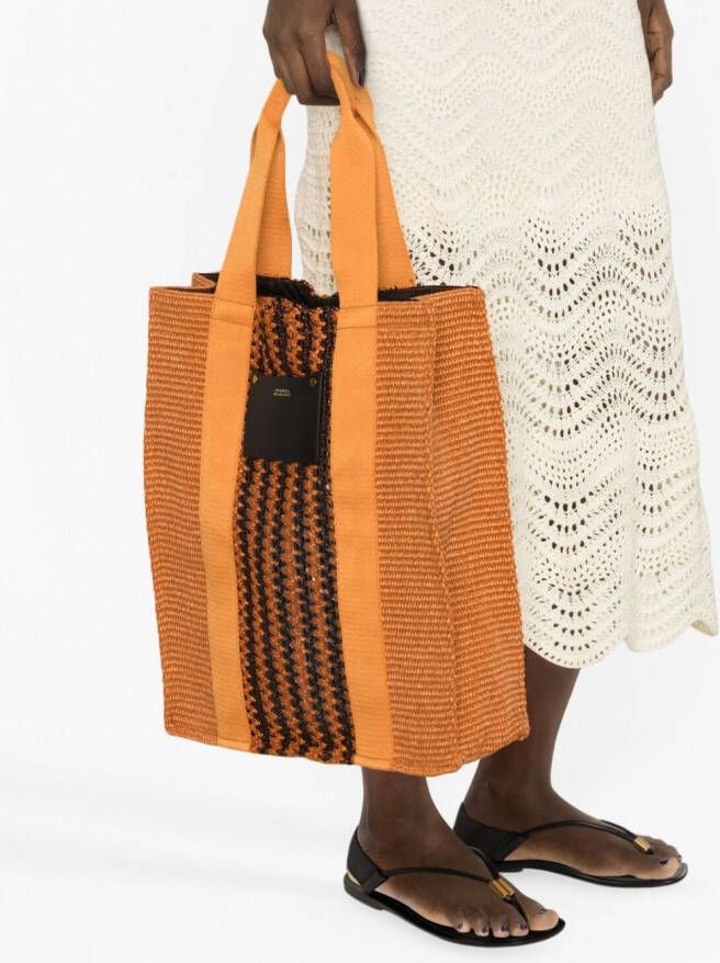 ISABEL MARANT Aruba shopper Oranje