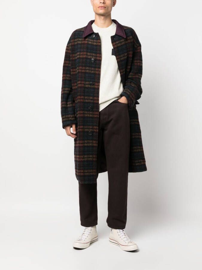 MARANT Evans logo-intarsia trui Grijs