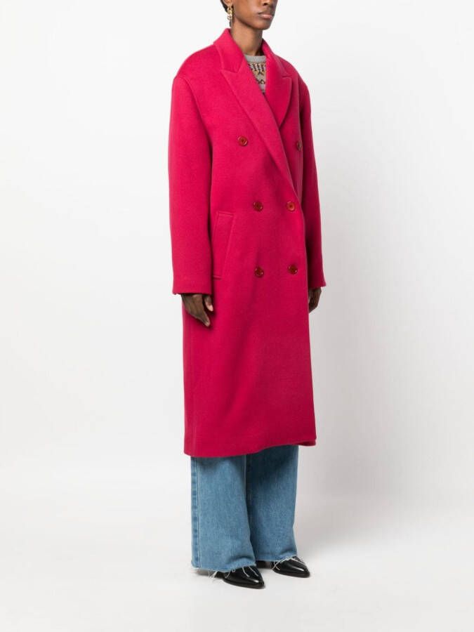 ISABEL MARANT Jas met dubbele rij knopen Roze
