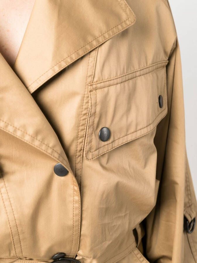 ISABEL MARANT Jumpsuit met gekerfde kraag Beige
