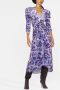 ISABEL MARANT Jurk met bloemenprint Paars - Thumbnail 2