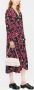 ISABEL MARANT Jurk met bloemenprint Zwart - Thumbnail 4