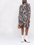 ISABEL MARANT Jurk met paisley-print Zwart - Thumbnail 2