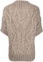 ISABEL MARANT Kabelgebreide top Bruin - Thumbnail 2