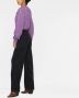 ISABEL MARANT Kabelgebreide trui Paars - Thumbnail 3