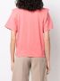 ISABEL MARANT Katoenen T-shirt Roze - Thumbnail 4