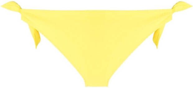 ISABEL MARANT Bikinislip met geknoopt detail Geel