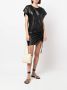 ISABEL MARANT Leren jurk Zwart - Thumbnail 2