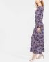ISABEL MARANT Maxi-jurk met bloemenprint Paars - Thumbnail 4