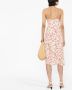 ISABEL MARANT Paysa midi-jurk met bloemenprint Wit - Thumbnail 4