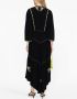 ISABEL MARANT Midi-jurk met borduurwerk Zwart - Thumbnail 3