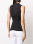 ISABEL MARANT Mouwloze top Zwart - Thumbnail 4
