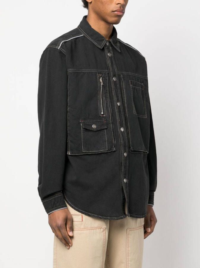 MARANT Shirtjack met meerdere zakken Zwart