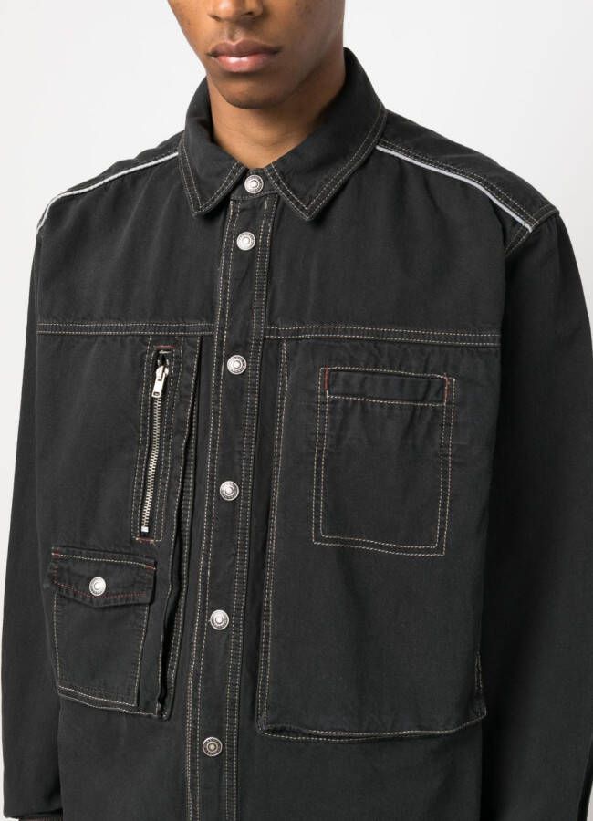MARANT Shirtjack met meerdere zakken Zwart