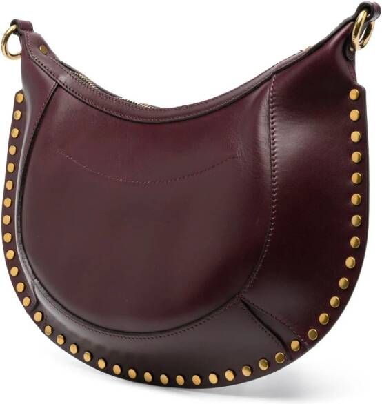 ISABEL MARANT Naoko Hobo leren schoudertas Rood