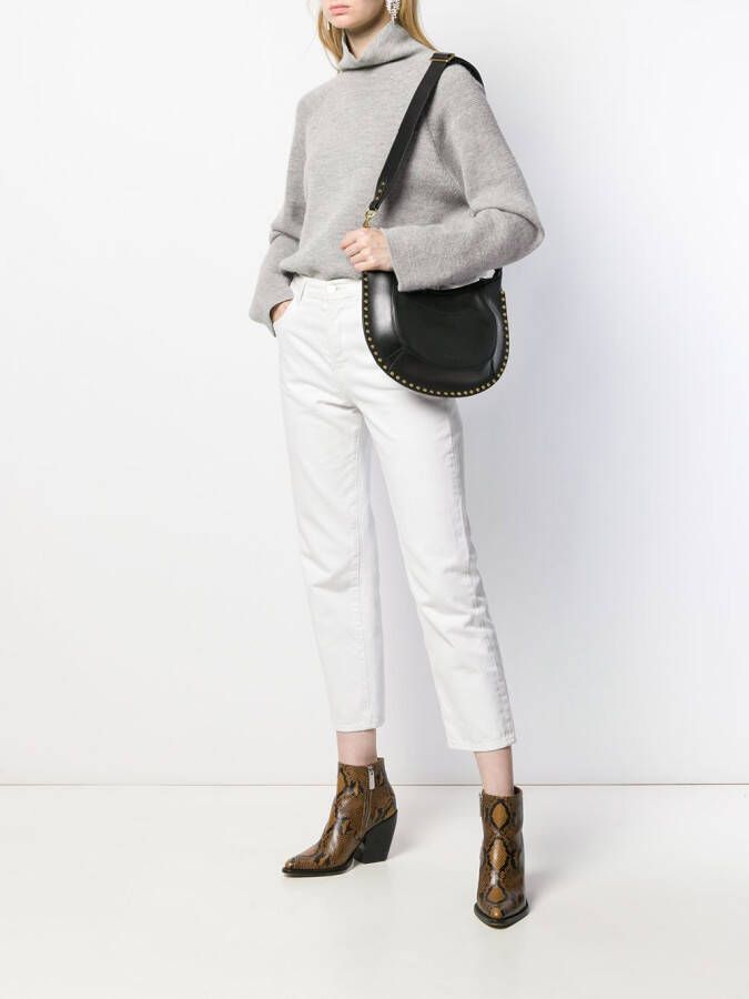 ISABEL MARANT Naoko schoudertas Zwart