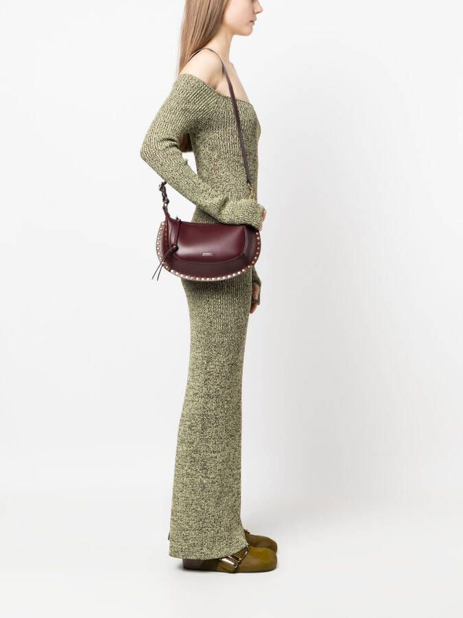ISABEL MARANT Oskan Moon schoudertas Rood