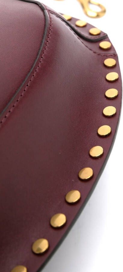 ISABEL MARANT Oskan Moon schoudertas Rood