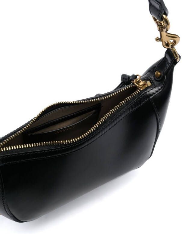 ISABEL MARANT Oskan Moon schoudertas met studs Zwart