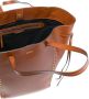 ISABEL MARANT Oskan shopper met studs Bruin - Thumbnail 5