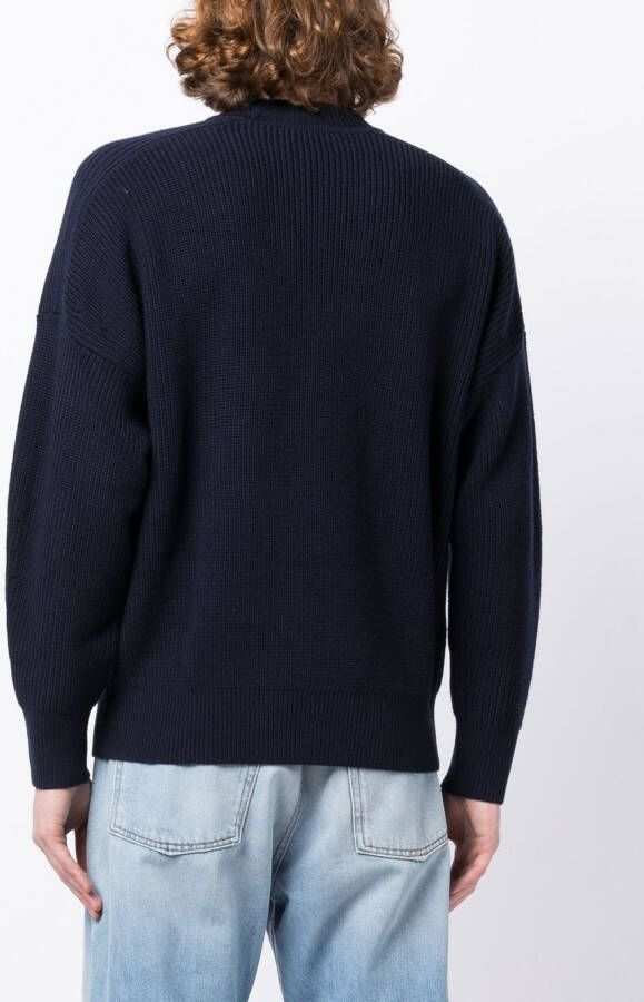 MARANT Trui met vlakken Blauw