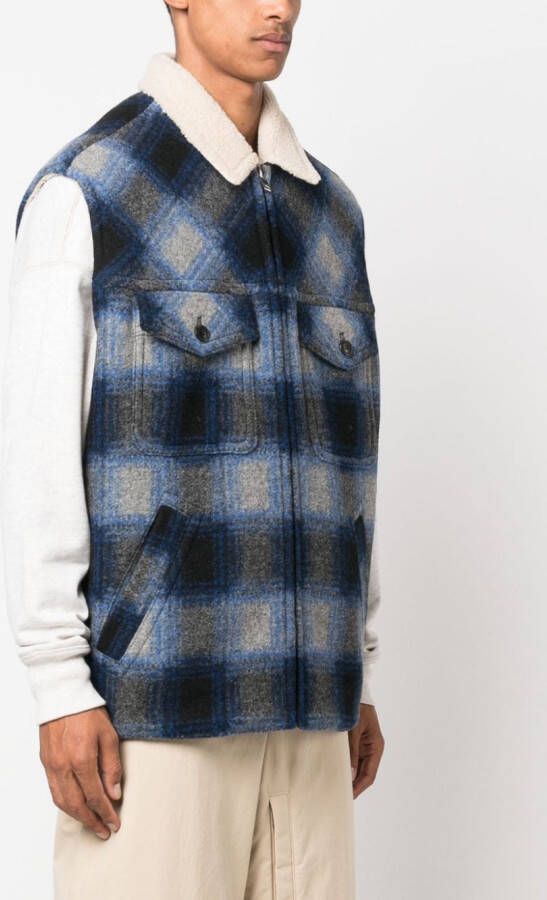 MARANT Kiraneo lammy gilet Blauw