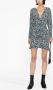 ISABEL MARANT Lara mini-jurk met bloemenprint Blauw - Thumbnail 2