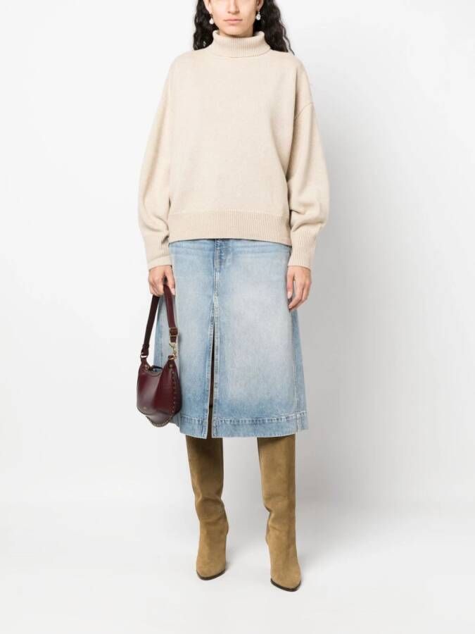 ISABEL MARANT Aspen kasjmier trui Beige
