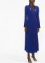 ISABEL MARANT Midi-jurk met ruches Blauw - Thumbnail 3